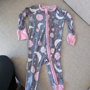 3-6 month Little Sleepies bamboo sleeper PLAY